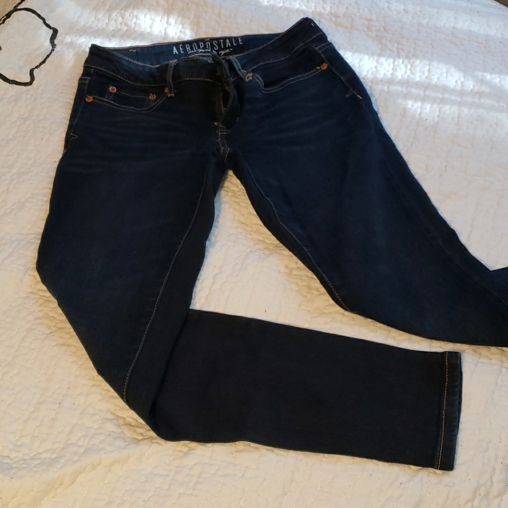Aeropostale dark wash jeggings
